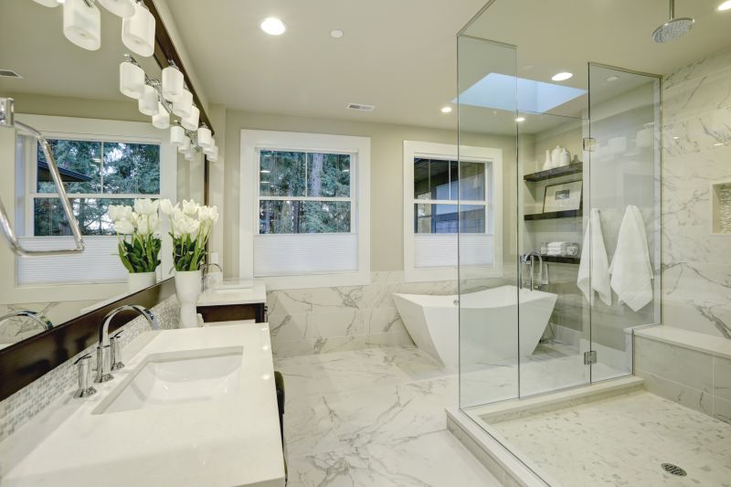 Luxurious Tub and Shower